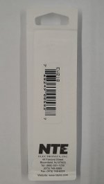 1.8K Ohm, 1/8W, 2% Metal Film Flameproof Resistor (6Pk)