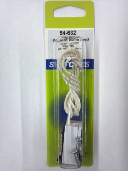 Magnetic Alarm Reed Switch SPDT (N/O) Surface Mt 125V 0.5A