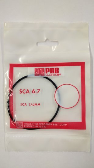 SCA6.7 Square Belt 6.7\" IC, .075\" CS, .074\" Wall Thickness