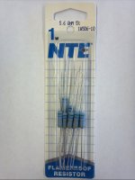 5.6 Ohm 1 Watt Metal Oxide Film Resistor (10Pk) 5% Tolerance