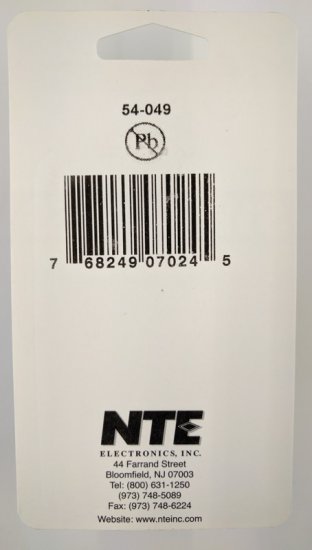 Snap-In Big Nylon Rocker SPDT On-Off-On 125V 15A