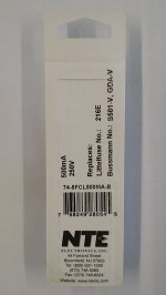 0.5 Amp (500mA) GDA-V Axial Ceramic Fuse (5Pk) FastActing 5x20mm