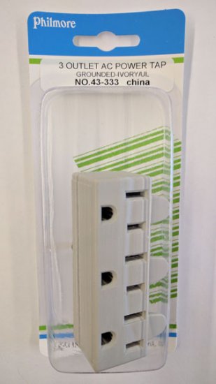 3-Outlet Power Tap