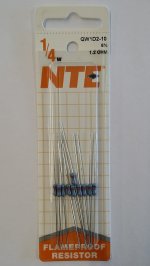 1.2 Ohm 0.25 Watt Metal Film Resistor (10Pk) 5% Tolerance