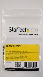 PC Mounting Computer Screws M3 x 1/4in Long Standoff - 50 Pack