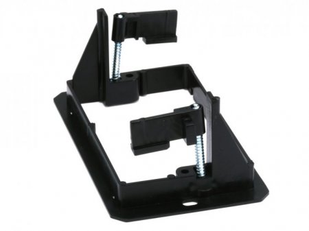 1-Gang Low Voltage Mounting Bracket (Black)