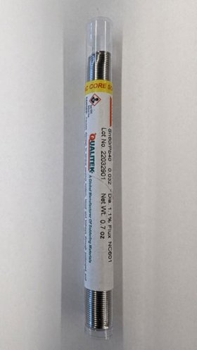 60/40 NC601 Rosin Core Solder Dispenser Pack, .032", 0.7oz