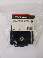 TERA CSC-500 Heavy Duty Nylon Solid Case w/Stainless Belt Clip