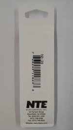 390pf/0.39nf/0.00039uf 1000V Ceramic Disc Capacitor (2Pk)