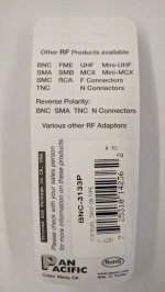 BNC Jack Twist-On RG-6/U