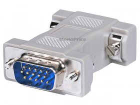 HD15(HD VGA/SVGA) M/M Molded Gender Changer