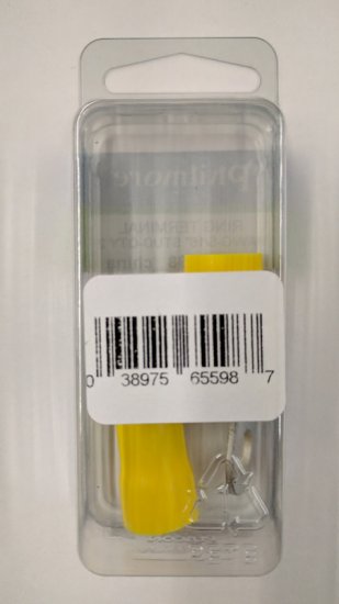 Ring Terminal Insulated 4Awg 5/16" Stud (2Pk) Yellow Vinyl