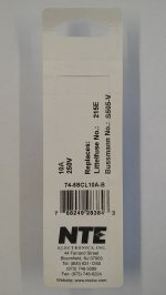 10 Amp (S505-V) Axial Ceramic Fuse 5Pk Slow Blow 5x20mm
