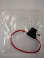 ATC/ATO Inline Fuse Holder (Gauge: 12, Color: Red) 20A Limit