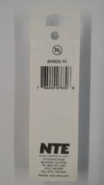 2.2 Ohm 2 Watt Metal Oxide Film Resistor (10Pk) 5% Tolerance