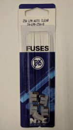 25 Amp Clear (APS) Low Profile Mini-Blade Fuse 32V (5Pk)