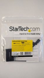 Travel A/V Adapter 2-in-1 Mini DisplayPort to HDMI/VGA Converter