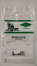 NTE5157A Zener Diode 110.0V 5W Axial Leaded