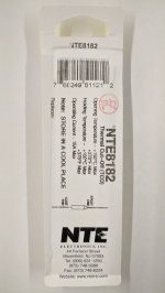 NTE8182 Thermal Fuse 192°C/378°F 15A Axial
