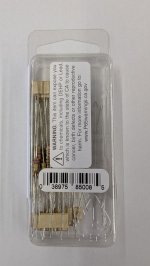 1/4W Carbon Film Resistor Kit: 8.2K-330K 3ea of 17 Values (36Pk)