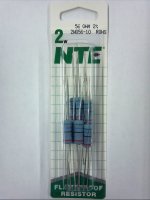 56 Ohm 2 Watt Metal Oxide Film Resistor (10Pk) 2% Tolerance