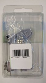 HD15 Male Connector Kit (Solder Type) Metalized Plastic Hood