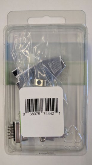 HD15 Male Connector Kit (Solder Type) Metalized Plastic Hood