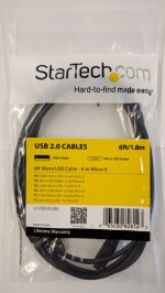 6Ft Micro USB Cable - A to Micro B