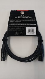 5Ft Pro Microphone Cable REAN XLR3F to XLR3M