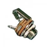 (3.5mm) 1/8" 3.5mm Mono Panel Mount Jack Closed Circuit