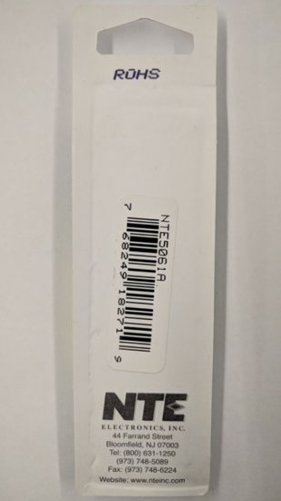 NTE5061A Zener Diode 2.4V 1W, DO-41/DO-15