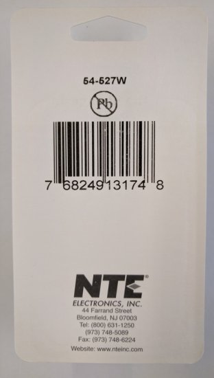 Red LED 12VDC Round Rocker SPST On-None-Off 12VDC 16A