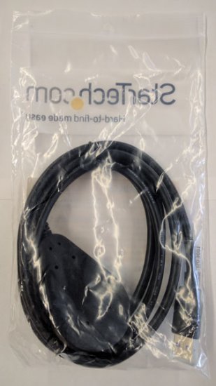 5 ft Black Desktop SuperSpeed USB 3.0 Extension Cable - A/A M/F