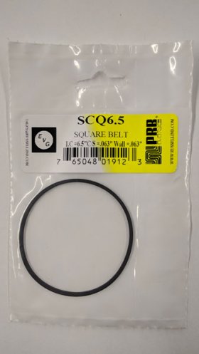 SCQ6.5 Square Belt 6.5" IC, .063" CS, .063" Wall Thickness