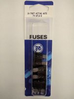 1 Amp Black (ATC) Blade Fuse 32V (5Pk) Fast Acting