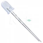 5mm Super Bright Turquoise LED 10,000mcd (3Pk) Clear Lens