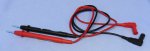 Test Leads, 22" Long, Recessed Banana, Insulated Probes
