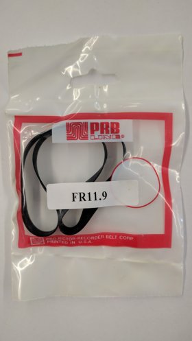 FR11.9 Flat Rubber Belt 11.6" IC, .318" CS, .024" Wall Thickness