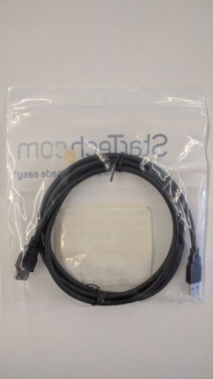 2m Black SuperSpeed USB 3.0 Extension Cable A to A - M/F