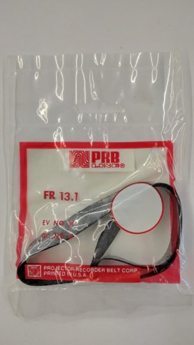 FR13.1 Flat Rubber Belt 13.1" IC, .38" CS, .03" Wall Thickness