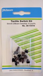 Tactile Button Assortment Kit (10Pk)