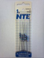 39 Ohm 1 Watt Metal Oxide Film Resistor (10Pk) 2% Tolerance