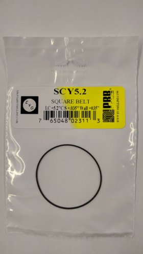 SCY5.2 Square Belt 5.2" IC, .035" CS, .035" Wall Thickness