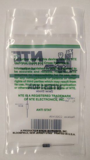 NTE5140A Zener Diode 28.0V 5W Axial Leaded