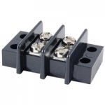2-Pole 25Amp 300V Dual Row Terminal Block 11mm Pitch