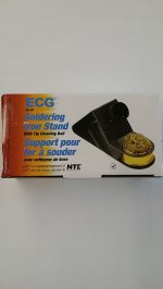 Soldering Iron Stand With Tip Cleaning Ball