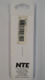 2.4K Ohm, 1/8W, 2% Metal Film Flameproof Resistor (6Pk)