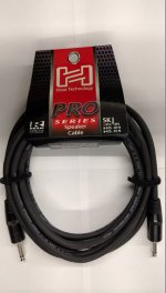 15Ft Pro Speaker Cable REAN 1/4in TS to Same 14Awg