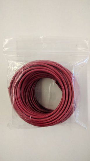 40Ft 18Awg Red Stranded Automotive Hook Up Wire