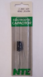 2.2uf 160V Axial Lead Electrolytic Capacitor